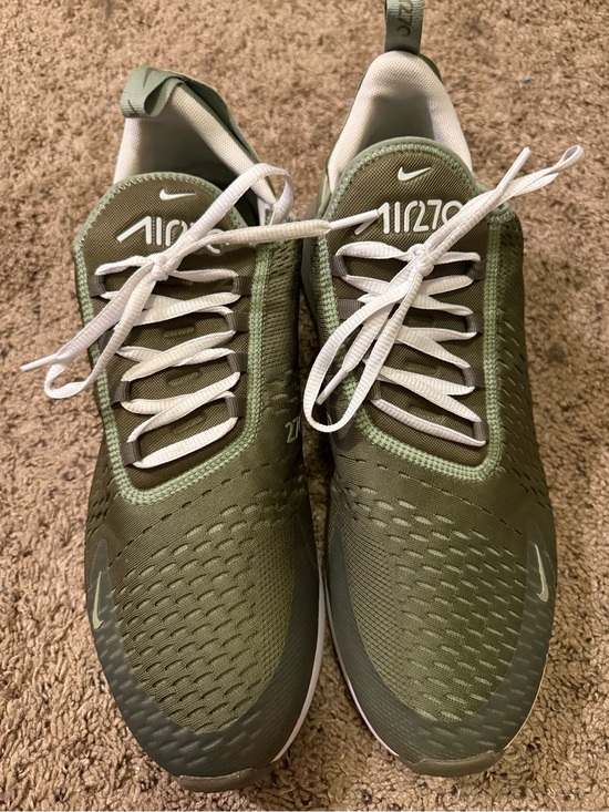 Nike Other - Nike Men’s Air Max 270 Sneakers - Olive Green & White